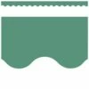 Eucalyptus Green Scalloped Border Trim - 12 Pieces