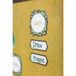Eucalyptus Classroom Jobs Mini Bulletin Board - 49 Pieces -Kids Toys Sales 2024 S1006146 2