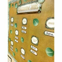 Eucalyptus Classroom Jobs Mini Bulletin Board - 49 Pieces -Kids Toys Sales 2024 S1006146 4