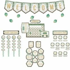 Eucalyptus Bulletin Board Kit - 293 Pieces