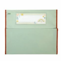 Really Good Stuff® Boho Chair Pocket Classic - Mint Chair Pocket With Clay Trim - Single