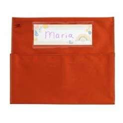 Really Good Stuff® Boho Chair Pocket Classic -Clay Chair Pocket With Clay Trim - Single