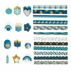 Really Good Stuff® Cool & Calm Borders & Accents Bulletin Board Classroom Pack - 432 Pieces