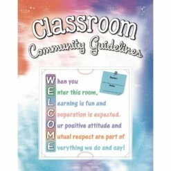 Really Good Stuff® Classroom Community Guidelines 12-in-1 Poster Set