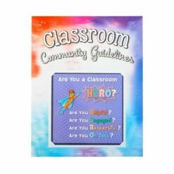 Really Good Stuff® Classroom Community Guidelines 12-in-1 Poster Set -Kids Toys Sales 2024 S1152826 5
