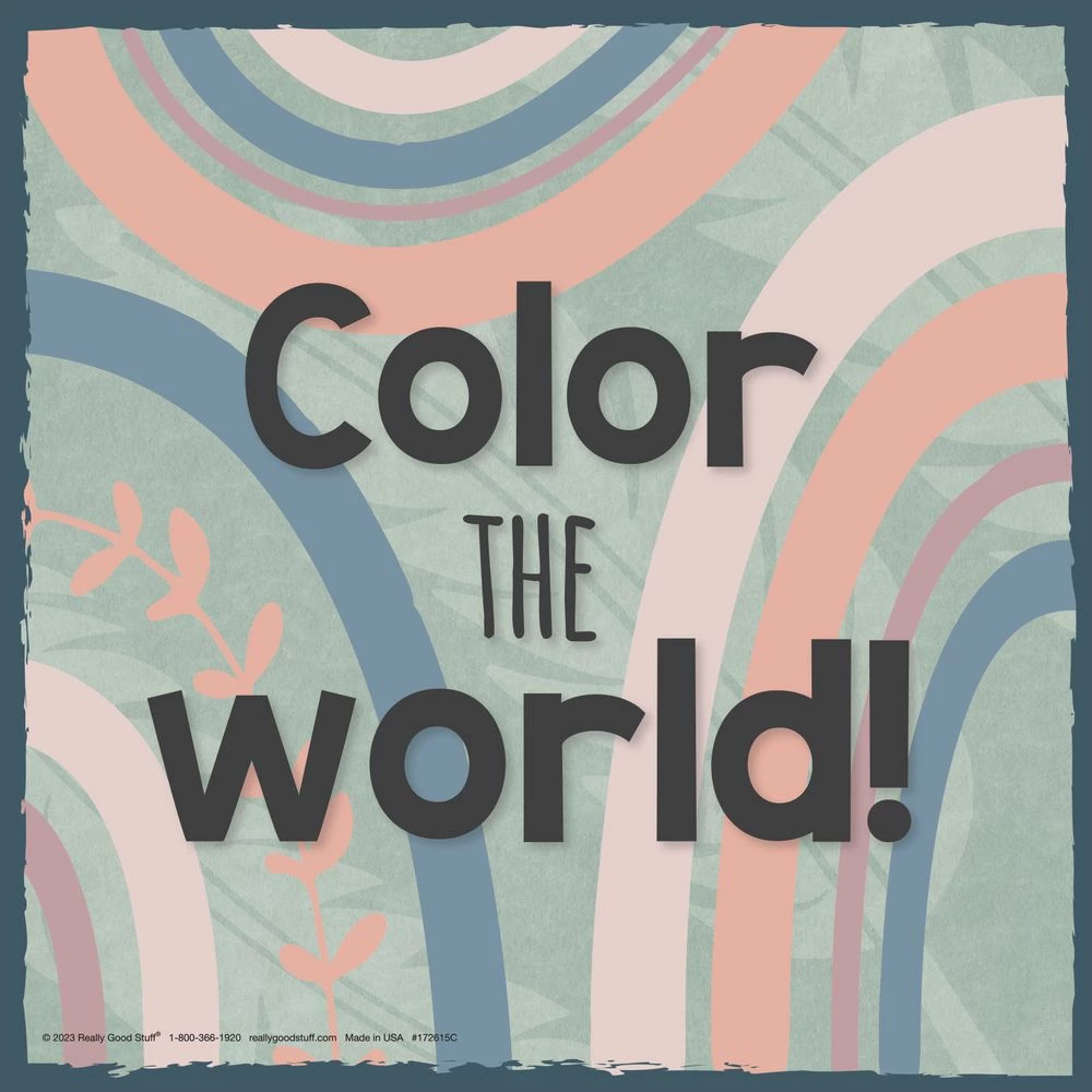 Really Good Stuff® Positive Affirmations 12-in-1 Poster Set 6 Really Good Stuff® Positive Affirmations 12-in-1 Poster Set - Image 6