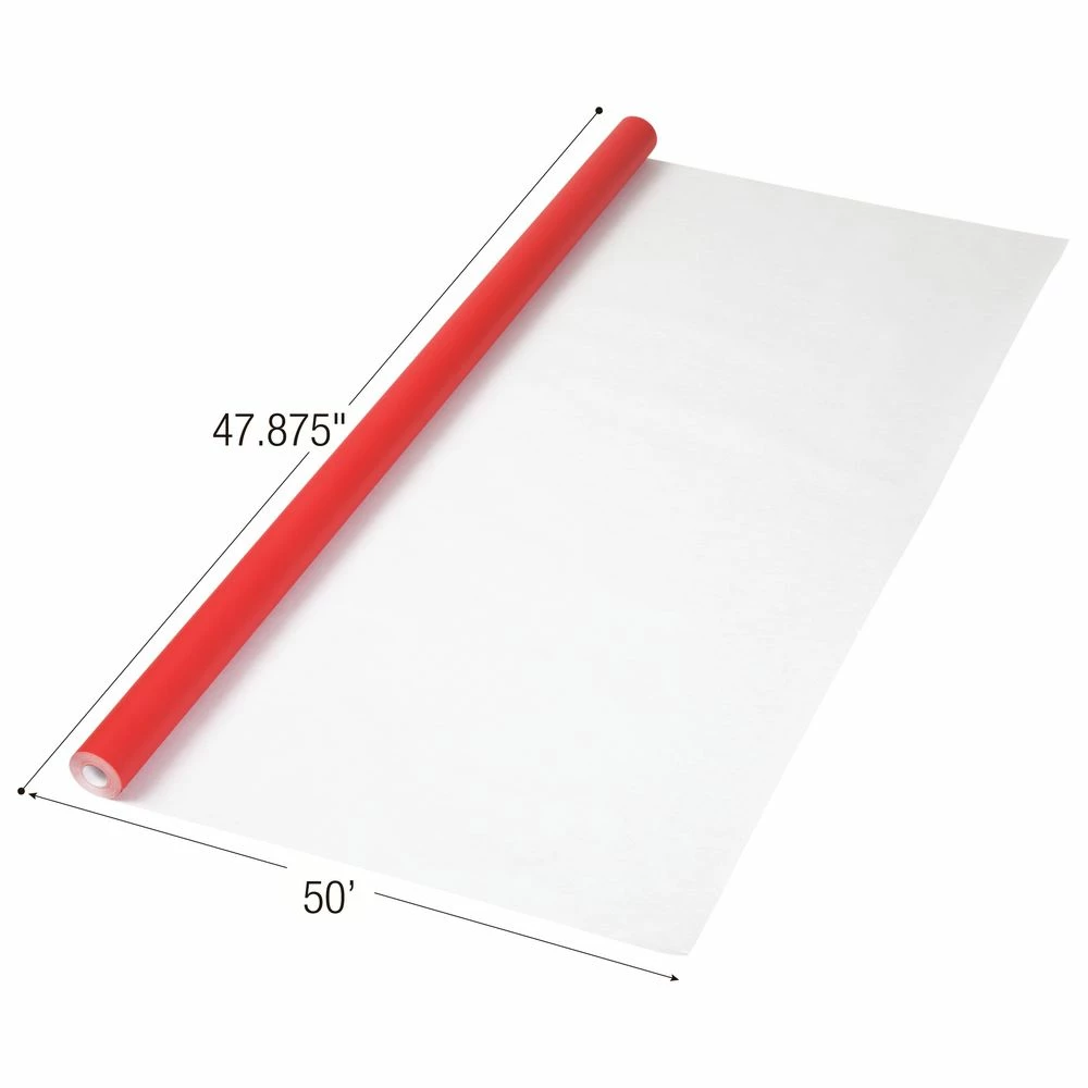 Colorations® Prima-Color® Fade-Resistant Paper Roll - Red 48" X 50' (Single Color Roll) 4 Colorations® Prima-Color® Fade-Resistant Paper Roll - Red 48" X 50' (Single Color Roll) - Image 4