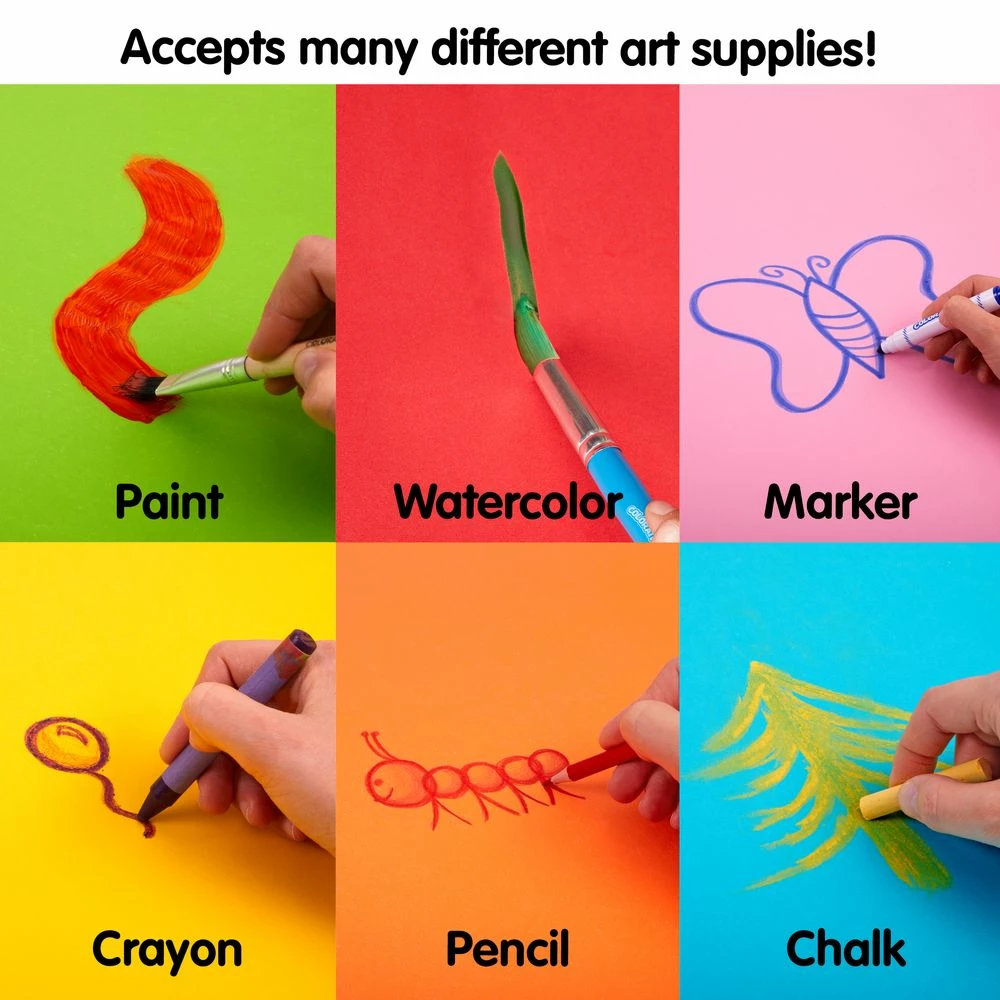 Colorations® Prima-Color® Fade-Resistant Paper Roll - Green 48" X 50' (ONE ROLL ONLY) 2 Colorations® Prima-Color® Fade-Resistant Paper Roll - Green 48" X 50' (ONE ROLL ONLY) - Image 2