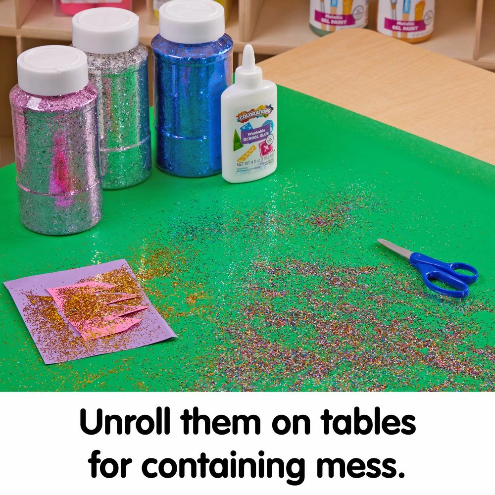 Colorations® Prima-Color® Fade-Resistant Paper Roll - Yellow 48" X 50' (ONE ROLL ONLY) 2 Colorations® Prima-Color® Fade-Resistant Paper Roll - Yellow 48" X 50' (ONE ROLL ONLY) - Image 2