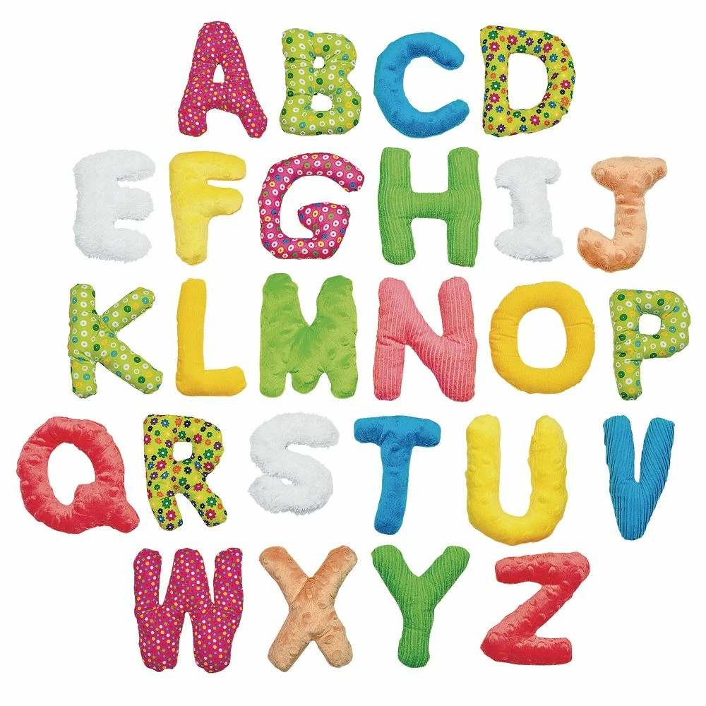 Excellerations® 5" Jumbo Premium Soft Sensory Alphabet Letters With Basket For Toddlers 1 Excellerations® 5" Jumbo Premium Soft Sensory Alphabet Letters With Basket For Toddlers