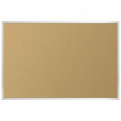 4' X 6' Value-Tak Cork Board Aluminum Trim