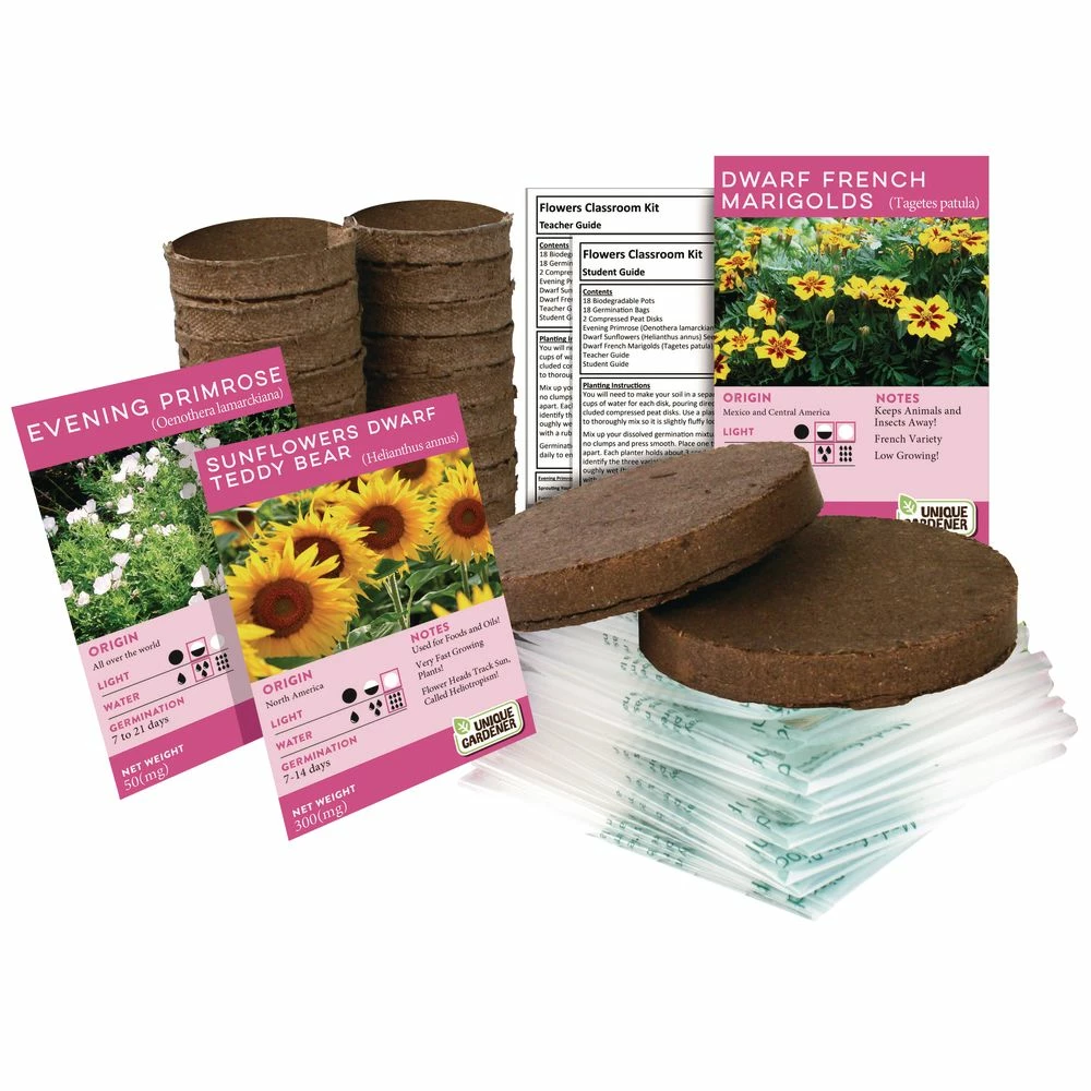 Growing Flowers Classroom Kit 1 Growing Flowers Classroom Kit