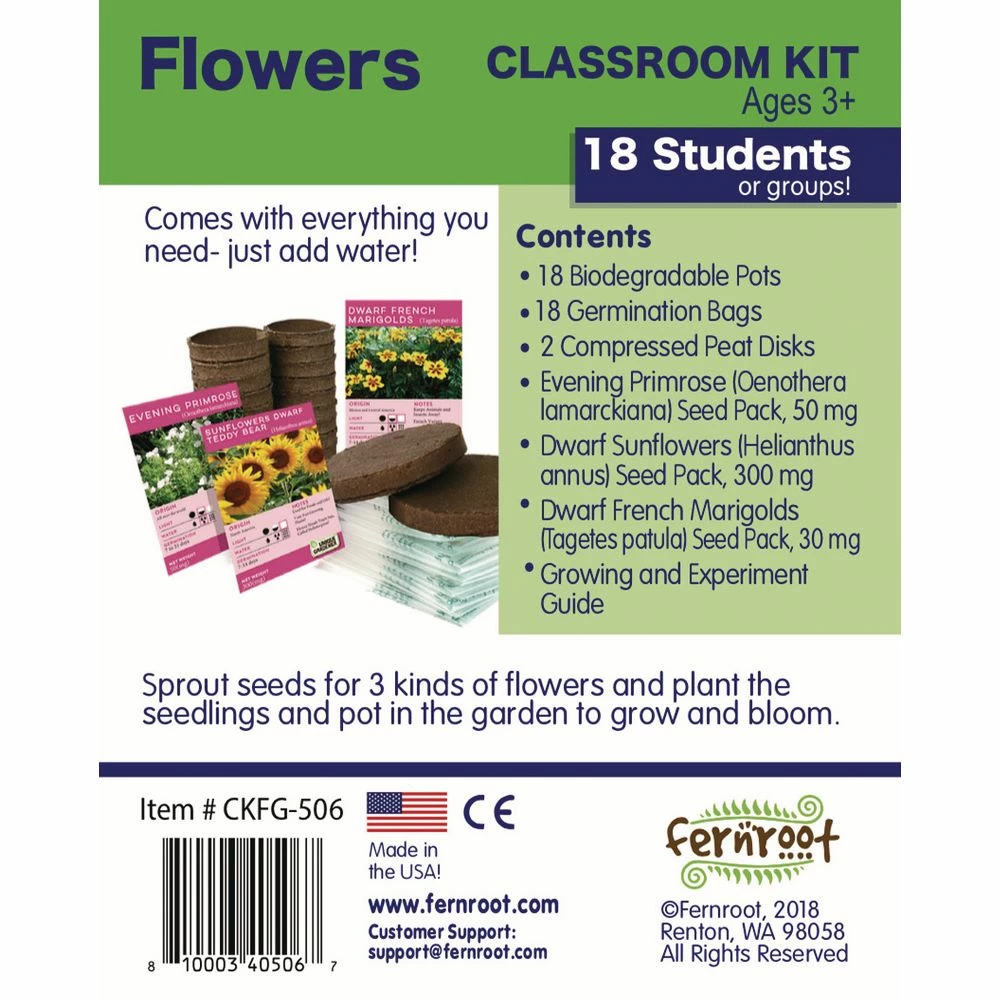 Growing Flowers Classroom Kit 2 Growing Flowers Classroom Kit - Image 2