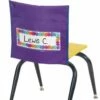 Early Childhood Classic Chair Pockets - Set Of 6 - Purple/Blue