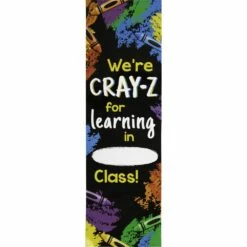 Really Good Stuff® Get Your CRAY-on Banner