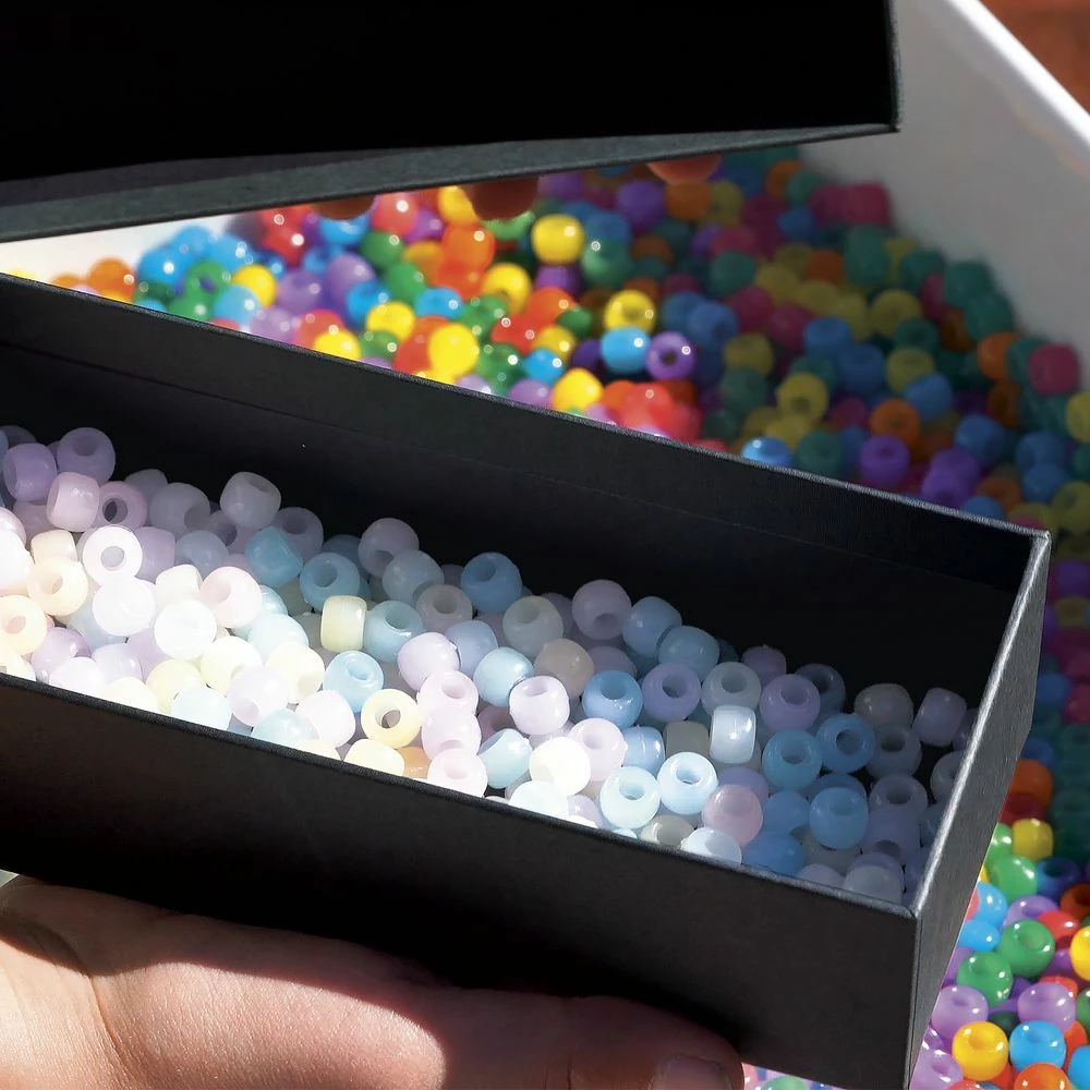 UV Color Changing Beads - 250 Beads Assorted Colors 2 UV Color Changing Beads - 250 Beads Assorted Colors - Image 2