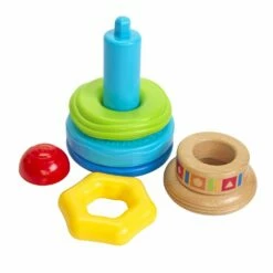 Playgo Beechwood & Plastic Stacker -Kids Toys Sales 2024 S785209 2