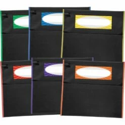 Grouping Chair Pockets Black - 24 Pack - 6 Group Colors -Kids Toys Sales 2024 S811684 0