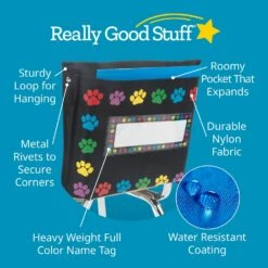 Paw Prints Border Store More® Deep-Pocket Chair Pockets - 6 Pack -Kids Toys Sales 2024 S811829 1