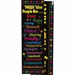 Really Good Stuff® 'PAWS'itive People Banner - 1 Banner