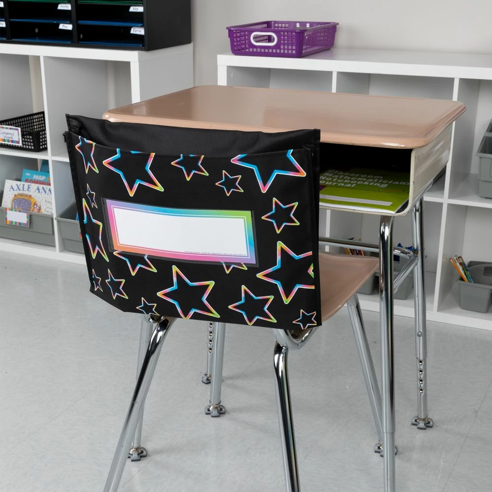 Neon Pop Store More® Deep-Pocket Chair Pockets - 6 Pack 2 Neon Pop Store More® Deep-Pocket Chair Pockets - 6 Pack - Image 2