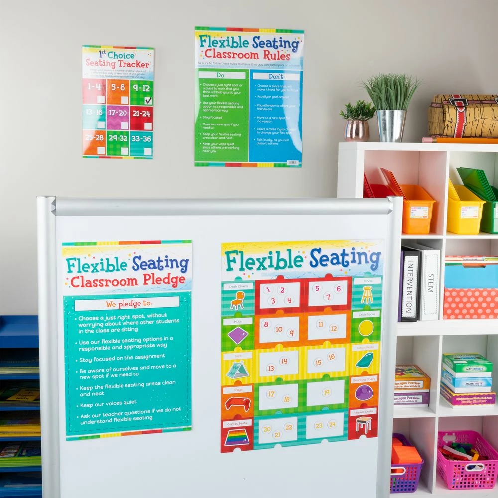Flexible Seating Management Kit - Poster And Magnet Set 1 Flexible Seating Management Kit - Poster And Magnet Set