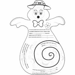 Ready-To-Decorate Fill-In-The-Blank Ghosts - 24 Posters -Kids Toys Sales 2024 S812875 2