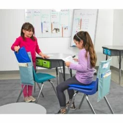 Store More® Dual Storage Deep Pocket Chair Pocket With Sit Upon- Calm And Cool Colors - Set Of 6 -Kids Toys Sales 2024 S812980 5