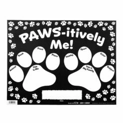Ready-To-Decorate® All About Me Paws - Set Of 24