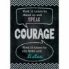 Inspire U Poster - Courage - 1 Poster
