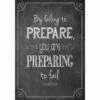 Inspire U Posters - By Failing To Prepare... - 1 Poster