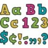 Chalkboard Brights Bold Block 4" Letters - 230 Pieces