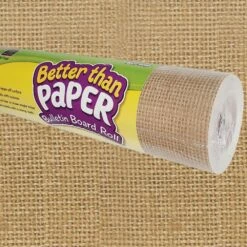 Better Than Paper Bulletin Board Rolls U+2013 Burlap - 1 Roll