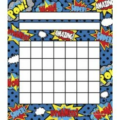 Superhero Incentive Charts