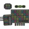 Chalkboard Brights Calendar Bulletin Board Display - 84-piece Set