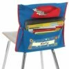 Deluxe Chair Pockets With Pencil Case - 36 Pack - Blue/Red