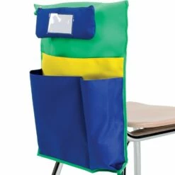 Deluxe Multi-Pocket Chair Pockets With Pencil Case And Water Bottle Holder - 150 Pack - Green/Blue 6 Deluxe Multi-Pocket Chair Pockets With Pencil Case And Water Bottle Holder - 150 Pack - Green/Blue -Kids Toys Sales 2024 S819601 1