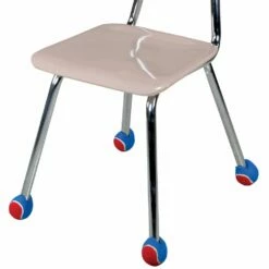 Quiet Chair Stay-Put Foot Covers - Set Of 24 - Red/Blue -Kids Toys Sales 2024 S820345 2