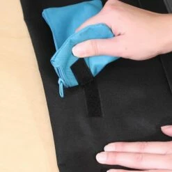 Deluxe Chair Pockets With Pencil Case - 6 Pack - Black/Turquoise -Kids Toys Sales 2024 S820791 4