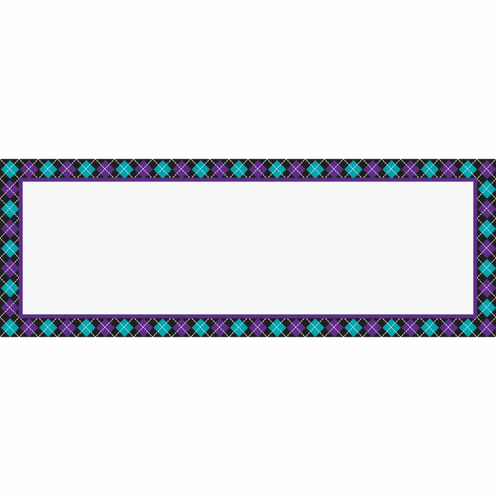 Classic Student Book Collection Chair Pockets - 6 Pack - Black/ Purple 4 Classic Student Book Collection Chair Pockets - 6 Pack - Black/ Purple - Image 4