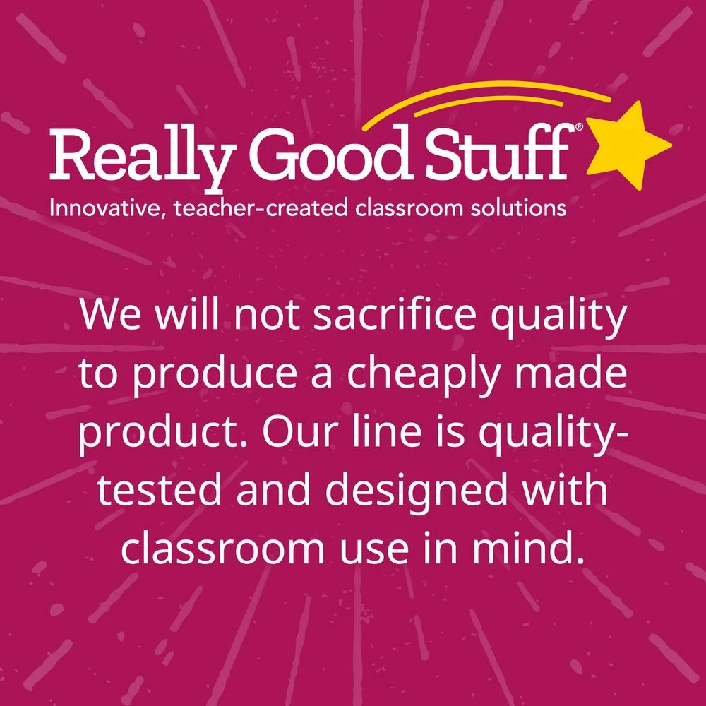 Classic Student Book Collection Chair Pockets - 6 Pack - Black/ Purple 5 Classic Student Book Collection Chair Pockets - 6 Pack - Black/ Purple - Image 5