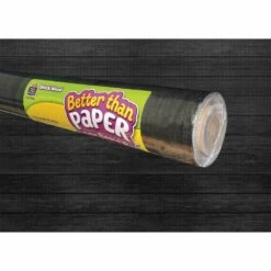 Better Than Paper Bulletin Board Roll Black Wood - 1 Roll