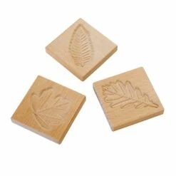 Sustainably Sourced Beechwood Match Me Sensory Leaf Tiles -Kids Toys Sales 2024 S821894 1
