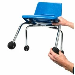 Really Good Stuff® Quiet Chair Stay-Put Foot Covers - Set Of 144 - Black -Kids Toys Sales 2024 S821980 2