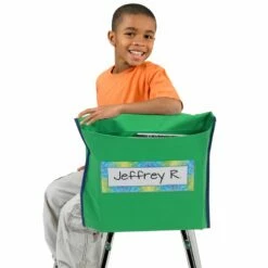 Store More® Deep-Pocket Chair Pockets - 6 Pack - Green/ Blue -Kids Toys Sales 2024 S822428 1