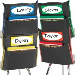 Store More® Grouping Chair Pockets - Black - 8 Chair Pockets 9 Store More® Grouping Chair Pockets - Black - 8 Chair Pockets -Kids Toys Sales 2024 S822490 1