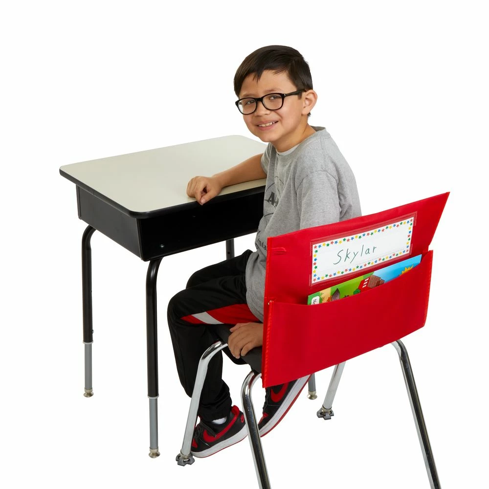 Store More® Grouping Chair Pockets - 6 Colors - Set Of 12 6 Store More® Grouping Chair Pockets - 6 Colors - Set Of 12 - Image 6