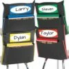 Grouping Chair Pockets Black - 48 Pack - 4 Group Colors