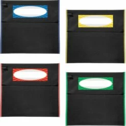 Grouping Chair Pockets Black - 48 Pack - 4 Group Colors -Kids Toys Sales 2024 S823517 0