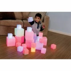 Sensory ICT Glow Construction Blocks Set Of 12 -Kids Toys Sales 2024 S943094 5